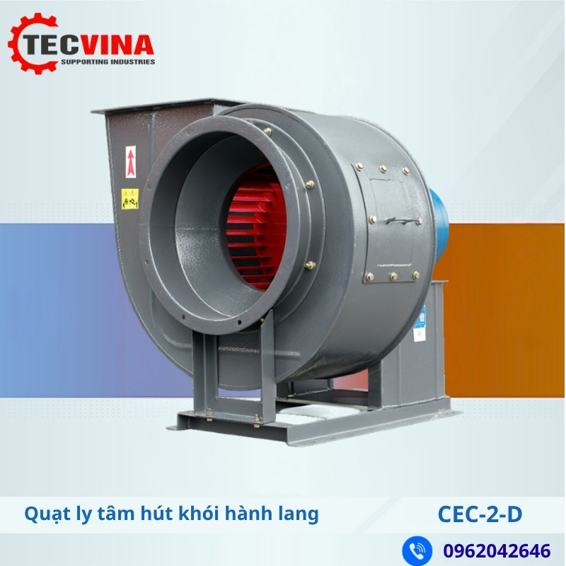 Quạt ly hút khói hành lang CEC-2-D